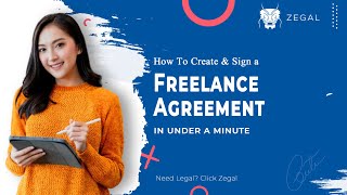 How to Create a Freelance Contract Template in Under a Minute with Zegal