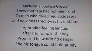 Anchises and Aphrodite