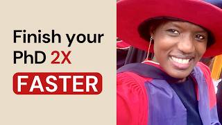 Complete your PhD in 3 years (Using these 5 tips)