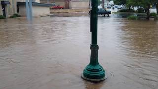 Flooding on Broadway in Monett June 23