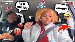 THROWING MY BF BOX OF 🍕 PIZZA OUT THE WINDOW TO SEE WHAT HE WILL DO *HILARIOUS* (Revenge)