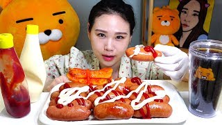 뽀득뽀득 소세지 먹방 Mukbang