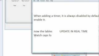Using Timers in Visual Basic 2008
