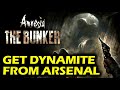 How to get Dynamite from the Arsenal | Amnesia: The Bunker