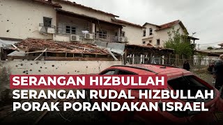 Serangan Rudal Hizbullah di Israel Buat 5 Orang Terluka, Bangunan dan Mobil Rusak | OneNews Update