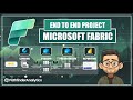 Microsoft Fabric End to End Data Project for Data Analysts and BI Engineers