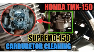 PAANO MAG LINIS NG  CARBURETOR SA HONDA TMX-150 SUPREMO/ROMEO OSCAR PH.