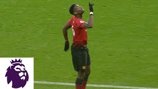 Paul Pogba opens the scoring with penalty kick against Brighton | Premier League | NBC Sports