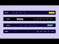 Navbar Tutorial For Beginners