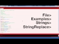 Energia Tutorial: String Replace