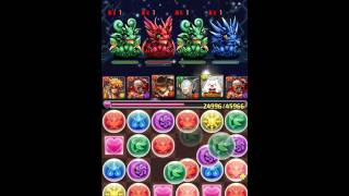 [パズドラ]天元　自分なりの最速周回パーティ