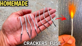 How To Make Crackers Fuse/String ? | Patakhe ka fuse banaye|Crackers Fuse