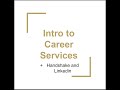 Introduction to Career Services: Handshake and LinkedIn