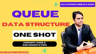 Queue Data Structure in a Shot | Data Structure Tutorial in Hindi