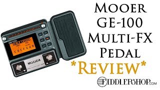 Mooer GE100 Multi Effects Pedal