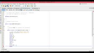 How To Use variables In Java Using Netbeans For Beginner 24 Dec 2017 #PART-2
