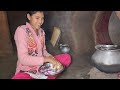 बहुत दिनों बाद घर में बना देशी मटन भात village traditional mutton curry recipe