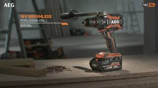 AEG PRO18V BRUSHLESS DRILL BSB18BL