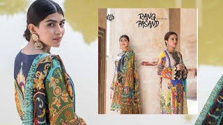 Rangpasand by golge pakistani drees