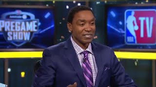 NBA Gametime | Isiah Thomas Reacts To Jazz Def. Hawks 116-98; 76ers Def ...