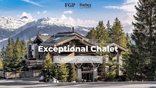 House tour | Exceptional chalet in Crans Montana | For Sale