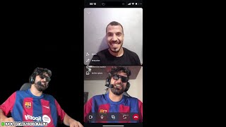 ilyas el maliki mtl3ha 3la lawla dorof ghaydih iyl3b m3a gerard pique إلياس المالكي live instagram