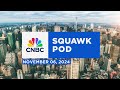 Squawk Pod: The morning after: Trump's victory & the Senate shake-up - 11/06/24 | Audio Only