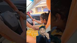 पापा की गाड़ी चला दिया 🚗😂 #shorts #trending #shortsfeed #viralmyvideo