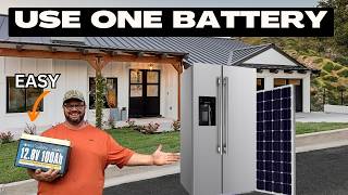 How Long Will One 12Volt Battery Run My Refrigerator