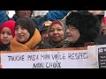 march against islamophobia held in paris afp