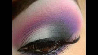 Tutorial De Maquillaje: Morado Y Rosa Ahumado Para Ojos - JuanCarlos960