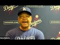 dodgers pregame dave roberts talks chris taylor cody bellinger u0026 max muncy