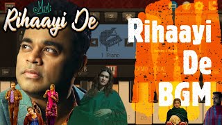 Rihaayi De–Official BGM| Mimi| Kriti Sanon, Pankaj T| A. R. Rahman | Amitabh B #Shorts #massbgmguru