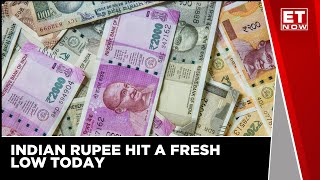 Indian Rupee Hit A Fresh Low Today Vs The US Dollar, Inching Closer To The 80 Mark | ET Now