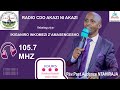 ikiganiro inkomezi z amasengesho na rév.pst. audace ntahiraja kuri radio cdo akazi ni akazi