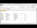 Excel font: Changing font and font size