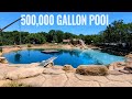 500k Gallon Backyard Pool - 29 Year Build - Coolest Thing I've Ever Made - EP26
