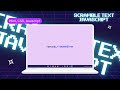 SCRAMBLE TEXT EFFECT Using Javascript / Random Change Text Animation CSS & JS