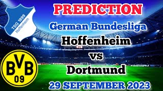 Hoffenheim vs Borussia Dortmund Prediction and Betting Tips | September 29th 2023