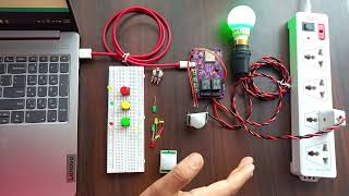 Smart PIR Motion Light Control with WiFIRCard | ESP32-S3 DIY