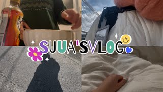 suua's vlog#1 ┊︎田舎女子大学生の日常Vlog はじめてのYouTubeどうかな！？自炊モチベアップの予感 ギリギリ課題星人募集中