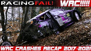 WRC 2017-2021 RALLY CRASH RECAP EXTREME BEST OF! THE END OF AN ERA | Rallye Monte Carlo 2022