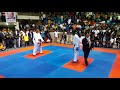 sheoran aman vs sharath jango all india independence cup karate championship open final bout