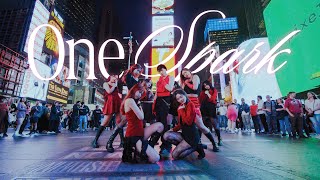 [KPOP IN PUBLIC NYC | TIMES SQUARE] TWICE (트와이스) - ‘ONE SPARK’ Dance Cover by OF