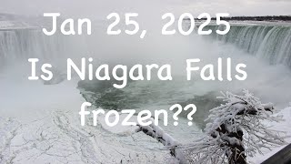 Jan 2025: Is Niagara Falls frozen? - A Winter spectacle You Won't Believe