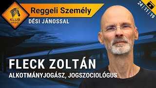 Fleck Zoltán | Egy demokráciában a közhatalom birtokosai nem játsszák el, hogy PhD-jelöltek