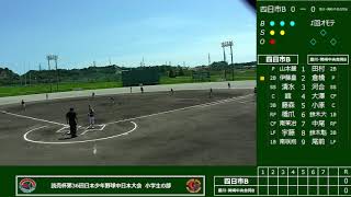 読売杯第36回日本少年野球中日本大会　決勝戦　四日市ボーイズVS豊川・岡崎中央合同ボーイズ　小学生の部