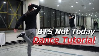 BTS - 'Not Today' Dance Tutorial by. Yu Kagawa