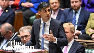 PMQs: Rishi Sunak takes weekly questions in parliament – watch live
