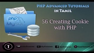 PHP Advanced Tutorial in Tamil 56 Creating Cookie with PHP